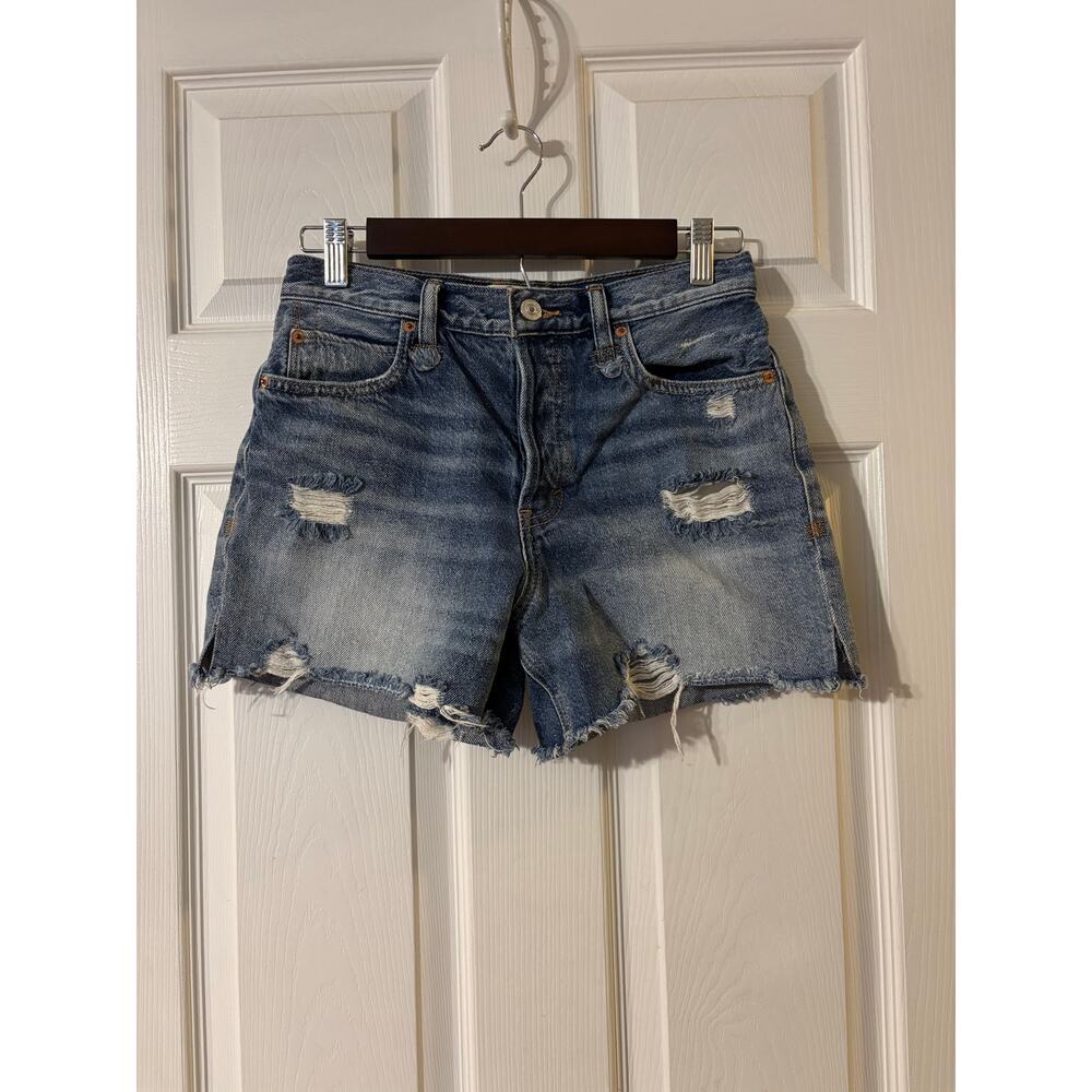 We The Free Jean Shorts Women’s Size 26 Distressed Summer Streetwear Denim